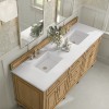 Lorelai 72" Double (Vanity Only Pricing) in Light Natural Oak